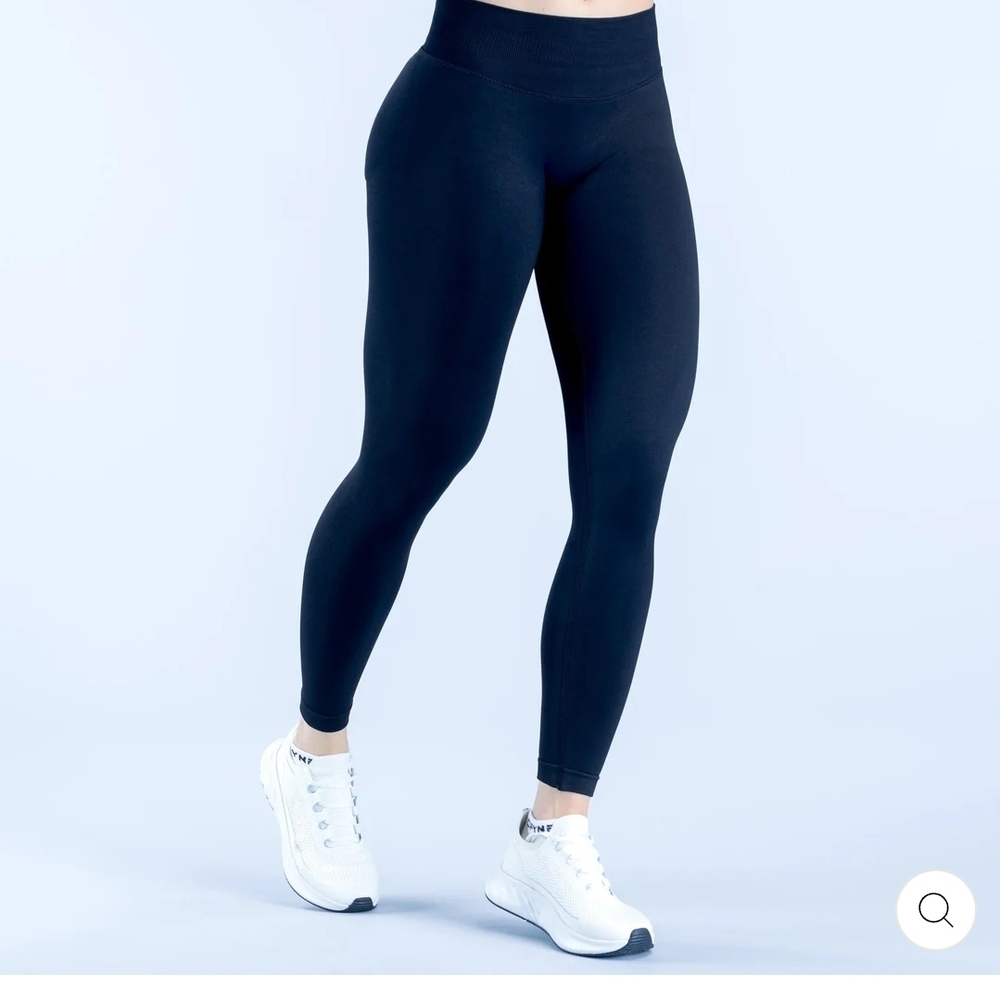 High-Waist Black Women's Leggings